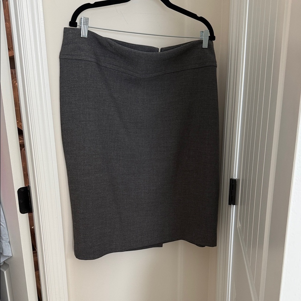 Talbots Dark Gray Pencil Skirt